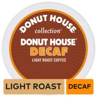 Donut House Collection, Decaf, Single-Serve Keurig K-Cup Pods, Light Roast Coffee, 72 Count (3 Boxes of 24 Pods)
