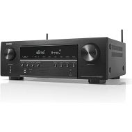 Denon AVR-S660H 5.2 Ch AVR - 75 W/Ch (2021 Model), Advanced 8K Upscaling, 3D Audio - Dolby TrueHD, DTS:HD Master & More, Wireless, Built-in HEOS, Alexa, Receiver