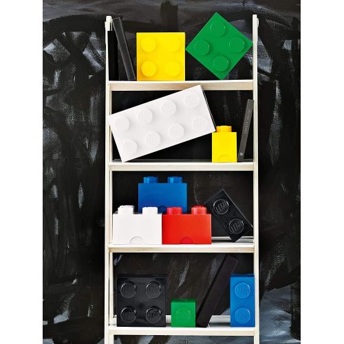  LEGO Storage Brick System Brick 8, Storage Box, Box, Toy Container Box, Stone Grey, RC40041740