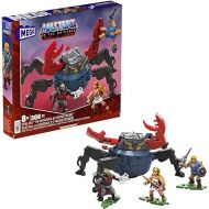 MEGA Masters of The Universe Building Toys Set, Motu She-Ra vs Hordak & Monstroid with 306 Pieces, 3 Micro Action Figures and Accessories