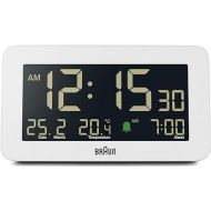 BRAUN Digital Alarm Clock BC10W