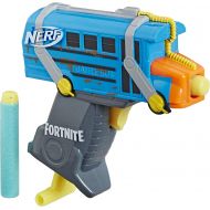 Fortnite Micro Battle Bus Nerf Microshots Dart-Firing Toy Blaster & 2 Official Elite Darts for Kids, Teens, Adults