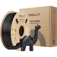 Creality Hyper PLA-CF(PLA Carbon Fiber) Filament 1.75mm, 3D Printer Filament with Matte Finish for High-Speed Printing, Durable and Strong Toughness Dimensional Accuracy +/-0.02mm (Black)