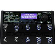 TC Helicon VOICELIVE 3 EXTREME Unrivaled Vocal and Guitar Effects Performance Floor Pedal with Backing Tracks, Looping, Automation and Audio Recording