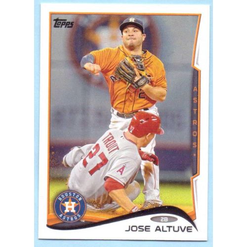  Jose Altuve 2014 Topps #210 - Houston Astros