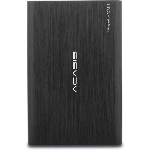  ACASIS USB3.0 2.5 Portable External Hard Drive 320GB Hard Drive for Desktop Laptop HDD (320GB, Black)