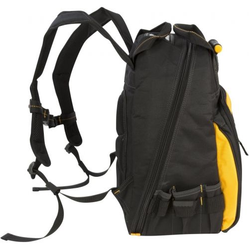  디월트 공구 가방 백팩 DEWALT DGL523 Lighted Tool Backpack Bag, 57-Pockets