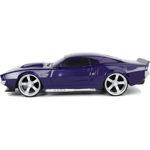 자다 Jada Toys Fast & Furious Spy Racers 1:24 Tonys Ion Thresher Remote Control Car 2.4 GHz Purple, Toys for Kids and Adults