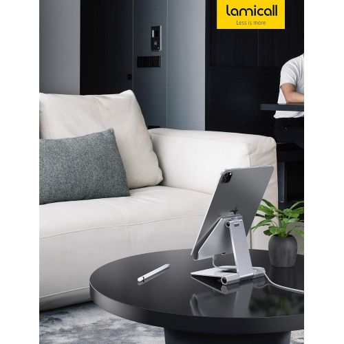  [아마존베스트]Lamicall Adjustable Stand for Tablet and iPad