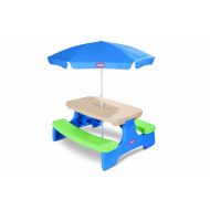 Little Tikes Easy Store Picnic Table with Umbrella