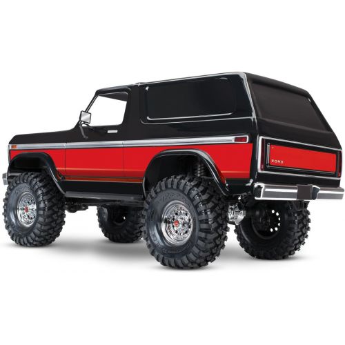 트랙사스 Traxxas TRX-4 Ford Bronco 1/10 Trail and Scale Crawler, Red