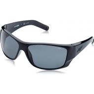 Arnette Mens Heist 2.0 0AN4215 Rectangular Sunglasses, FUZZY BLACK, 66 mm