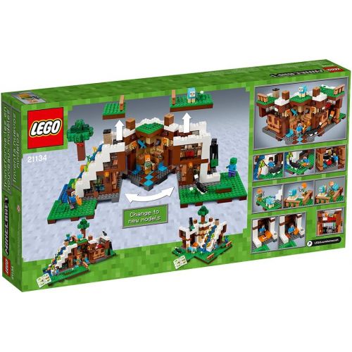  LEGO Minecraft The Waterfall Base 21134
