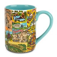 Disney World/Disneyland Magic Kingdom Map Mug
