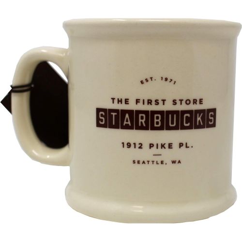 스타벅스 Starbucks The First Store - Pike Place Market Mug, 14 Fl Oz