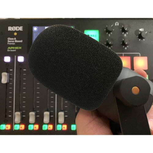  [아마존베스트]YOUSHARES PodMic Pop Filter - Microphone Wind Protection Foam for Rode PodMic Podcasting Microphone to Block Explosive Materials