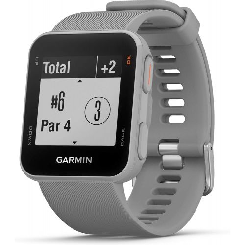 가민 Garmin Approach S10, Lightweight GPS Golf Watch, Powder Gray