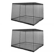 Z-Shade Bug Screen 13 x 13 Instant Gazebo Screenroom (Screen Only) (2 Pack)