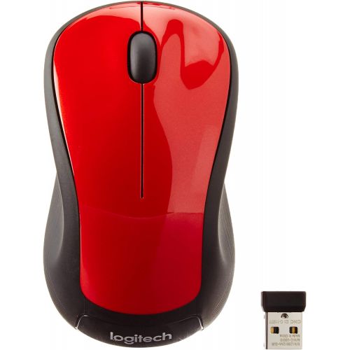 로지텍 Logitech M310 red Full Size Wireless Mouse