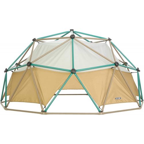 라이프타임 Lifetime Geometric Dome Climber with Attachable Canopy, Earth Tone, 10 Wide x 5 High, 60-Inch (90612)
