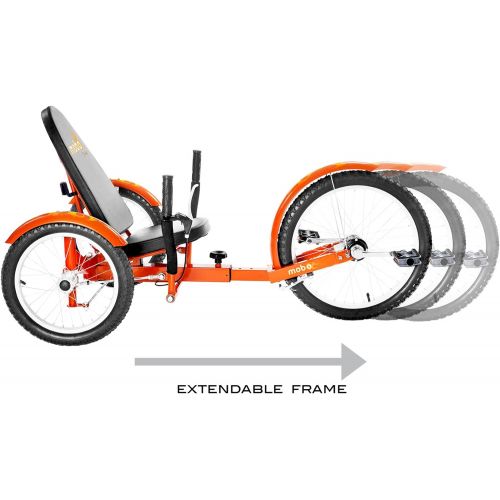  Mobo Cruiser Mobo Triton Pro Adult Tricycle for Men & Women. Beach Cruiser Trike. Pedal 3-Wheel Bike