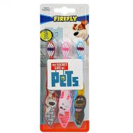 Firefly Inc (Pack of 24, 72 Ct) Firefly Kids Toothbrush Soft The Secret Life of Pets 3-Pack Toothbrushes...