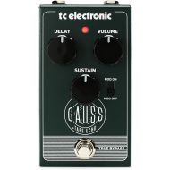 TC Electronic GAUSS TAPE ECHO Super-Saturated Tape Echo Pedal with Mod Switch, Delay, Sustain and Volume Controls