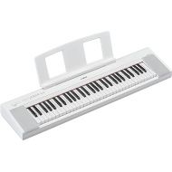 Yamaha 61-Key Piaggero Ultra-Portable Digital Piano, Black (NP15WH)