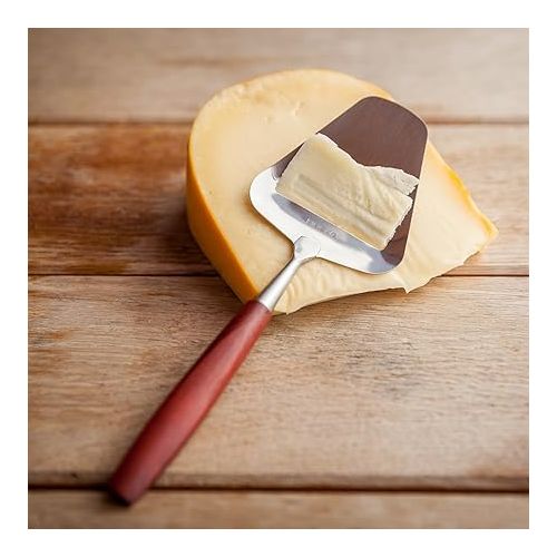  Boska Holland Cheese Slicer and Plane w. Rose Wood Handle, Flex Steel Blade, 10 Year Guarantee, Taste Collection