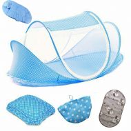 Sleeping Travel Cot for Toddler,Mosquito Tent Infant Baby Bed Portable Mosquito Net Folding Baby Crib...