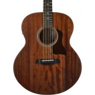 Sawtooth Mahogany Series Solid Mahogany Top Acoustic-Electric Jumbo Guitar
