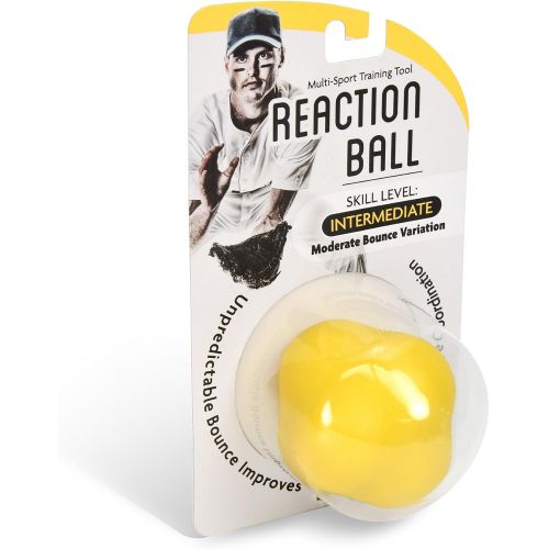  GoSports Reaction Balls - Available in Beginner, Intermediate and Expert Designs - Great Training Tool for Any Sport
