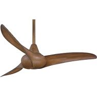 Minka-Aire F854-DK Wave 44 Ceiling Fan with Remote Control in Distressed Koa Finish (no light kit)
