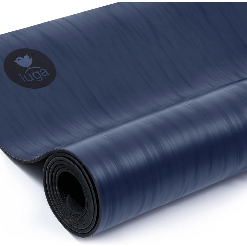  IUGA Pro Non Slip Yoga Mat, Unbeatable Non Slip Performance, Eco Friendly and SGS Certified Material for Hot Yoga, Odorless Lightweight and Extra Large Size, Free Carry Strap