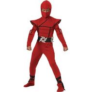 California Costumes Boys Red Stealth Ninja Costume Medium (8-10)