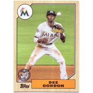 Dee Gordon 2017 Topps Update 87 Topps #US87-12 - Miami Marlins