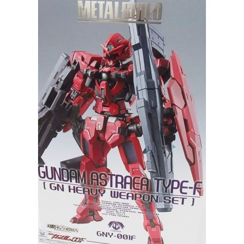 반다이 BANDAI Metal Build Gundam Astraea Type-F (GN Heavy Weapon Set Mobile Suit Gundam 00F GNY-001F) (Japan Import)