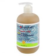 California Baby Eczema Shampoo & Bodywash - No Fragrance Therapeutic Relief - 19 oz