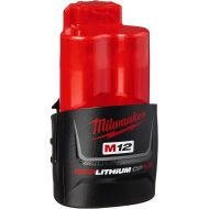 Milwaukee 48-11-2401 Genuine OEM M12 REDLITHIUM 12 Volt 1.5 Amp Compact Lithium Ion Battery with Overload Protection for Cordless Power Tools