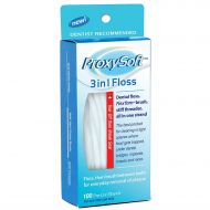Proxysoft 12 Packs of Dental Floss for Optimal Teeth Flossing vs Traditional Flossing - Pre-Cut Floss Threaders...