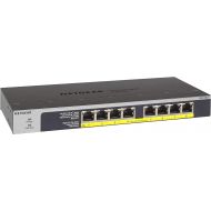 [아마존베스트]NETGEAR 8-Port Gigabit Ethernet Unmanaged PoE Switch (GS108LP) - with 8 x PoE+ @ 60W Upgradeable, Desktop/Rackmount, and ProSAFE Limited Lifetime Protection