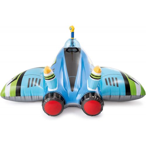 인텍스 Intex Water Gun Plane Ride-On, 46in x 46in, for Ages 3+, 1 Float, Color May Vary