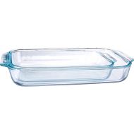 [아마존베스트]Pyrex Basics Clear Oblong Glass Baking Dishes, 2 Piece Value Plus Pack Set