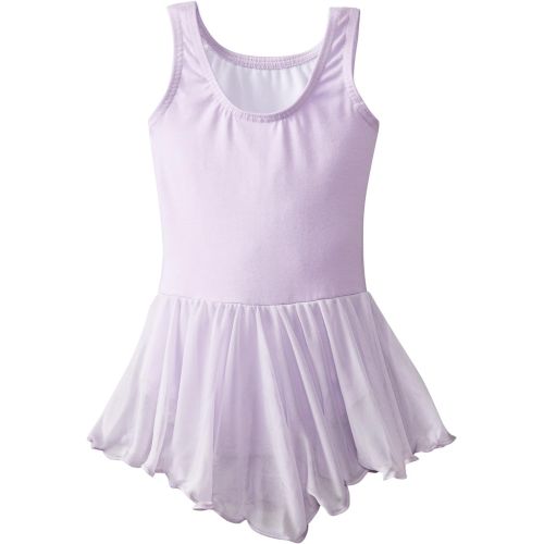  Clementine Apparel Little Girl Leotard Dress Sleeveless Tank One Piece Ballerina Top Dancewear Costume