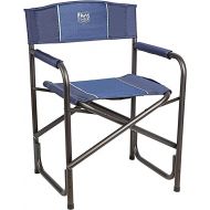 TIMBER RIDGE Heavy Duty Collapsible Camping Adults Foldable Portable Lounge Chair for Outdoor, Lawn, Picnic, Fishing, Supports 300 lbs, Blue (19