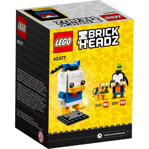  LEGO 40377 Brick Headz Donald Duck