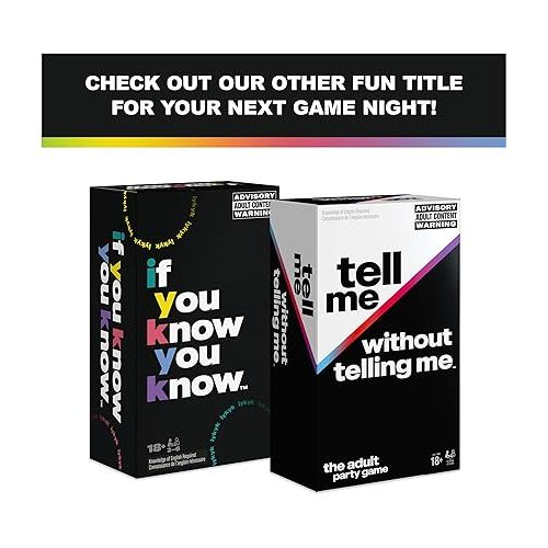  If You Know You Know IYKYK - The Question Card Game, Adult Games for Game Night, Board Games for Adults, Gift Baskets for Women, Party Games for Adults Ages 18 & up
