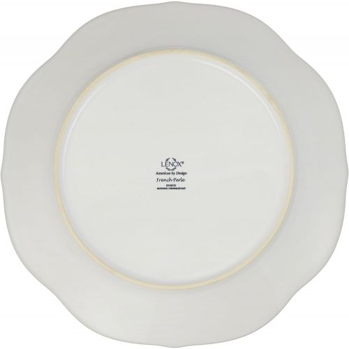 레녹스 Lenox French Perle Dinner Plate, White -