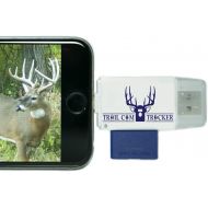 [아마존베스트]Trail Cam Tracker SD Card Reader for iPhone & Android  Best & Fastest Game Camera Viewer  Deer Hunting Smartphone Memory Card Player - Free Case- Hunt Big Bucks (iPhone (All-in-o