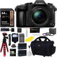 [아마존베스트]Panasonic LUMIX G85MK 4K Mirrorless Interchangeable Lens Camera Kit, 12-60mm Lens, Lexar U3 64GB Memory Card, 2 Spare Batteries, Charger, Bag and Accessory Bundle